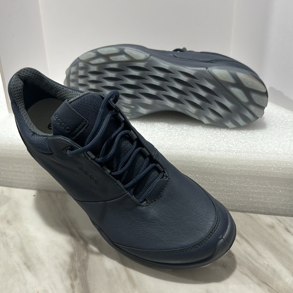 Ecco S-Three BOA Spikeless Leather Mens Golf Shoes  Size 38 - Picture 2 of 9